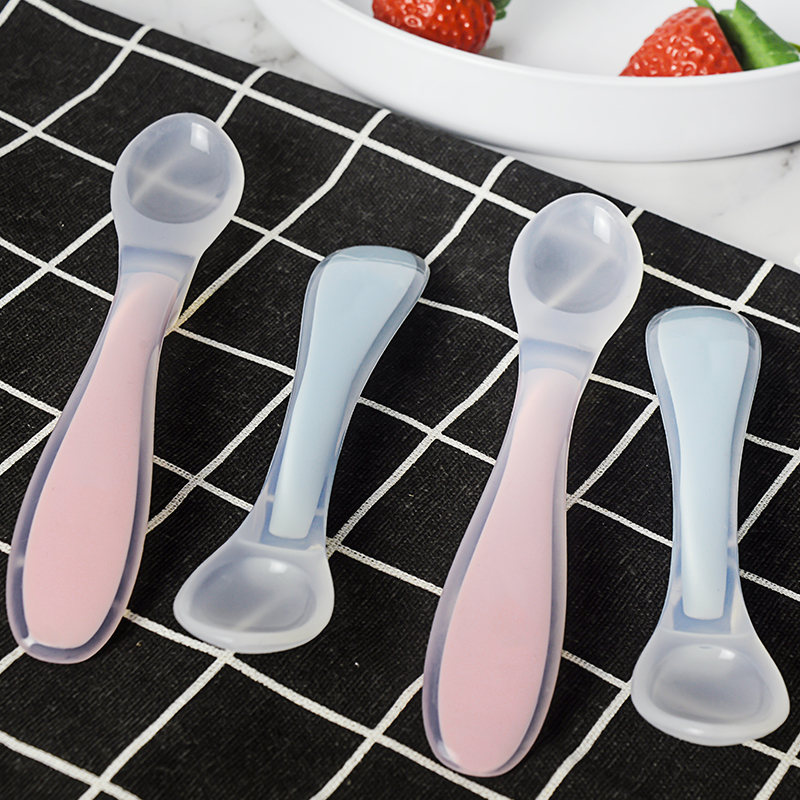 New Baby Silicone Spoon 