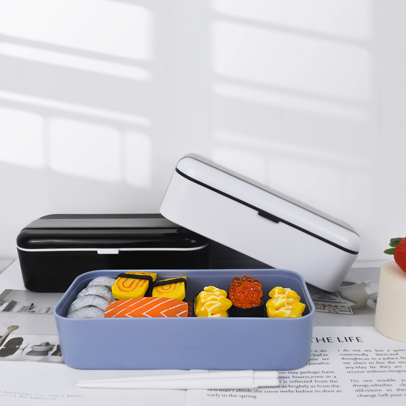 KHF012001Double-layer strap PP lunch box