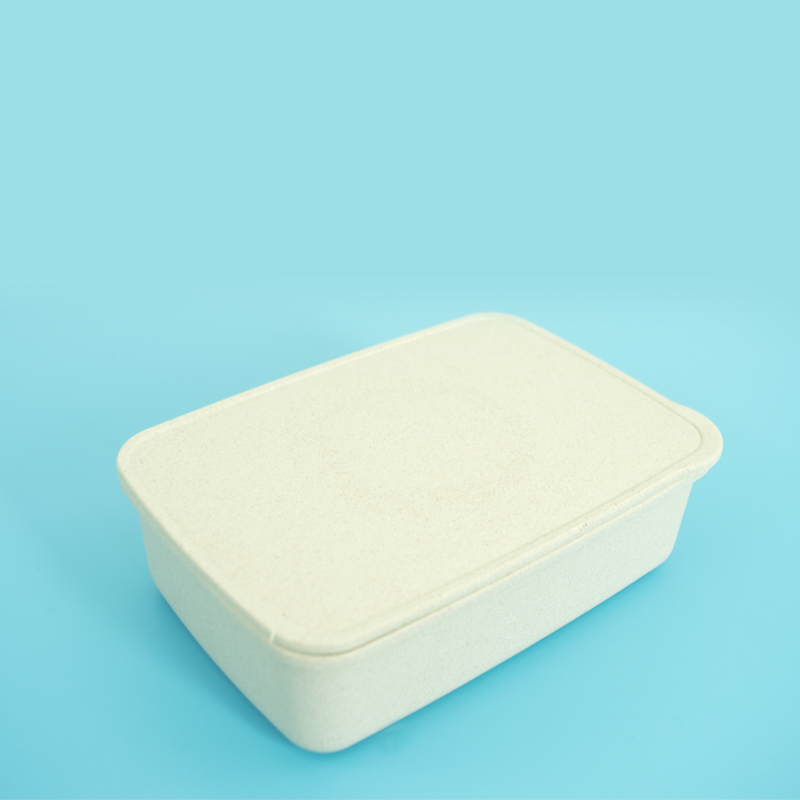 KHF021002—儿童单层秸秆饭盒含餐具