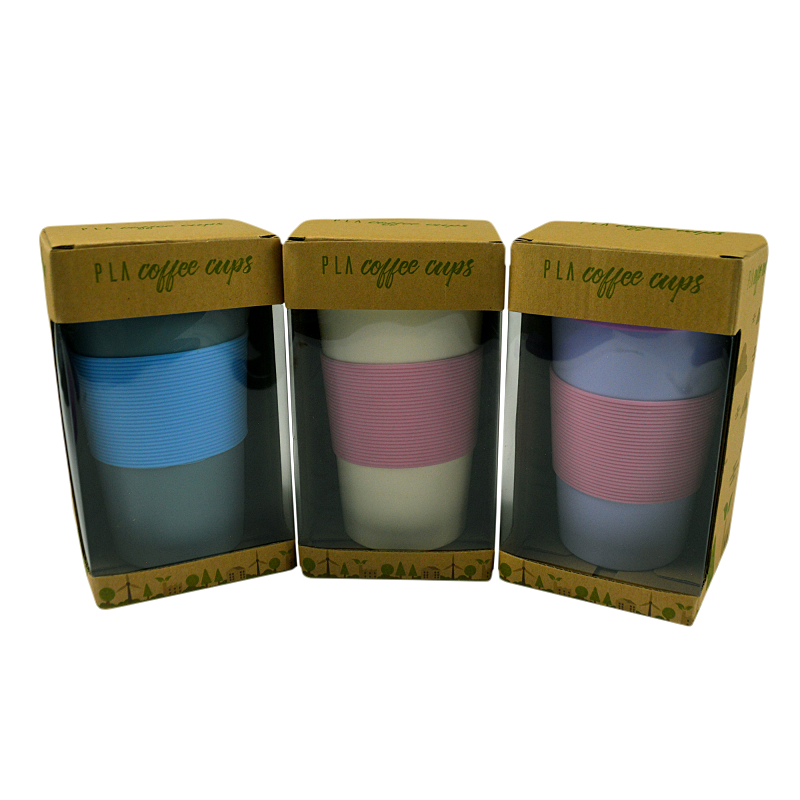 KHB01022—420ml硅胶盖隔热套咖啡杯