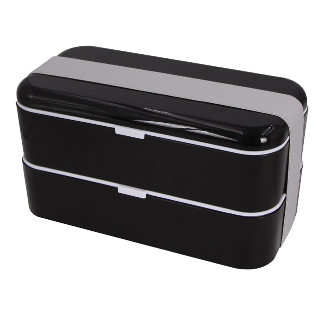 KHF12002 PP material double layer lunch box bento box 4