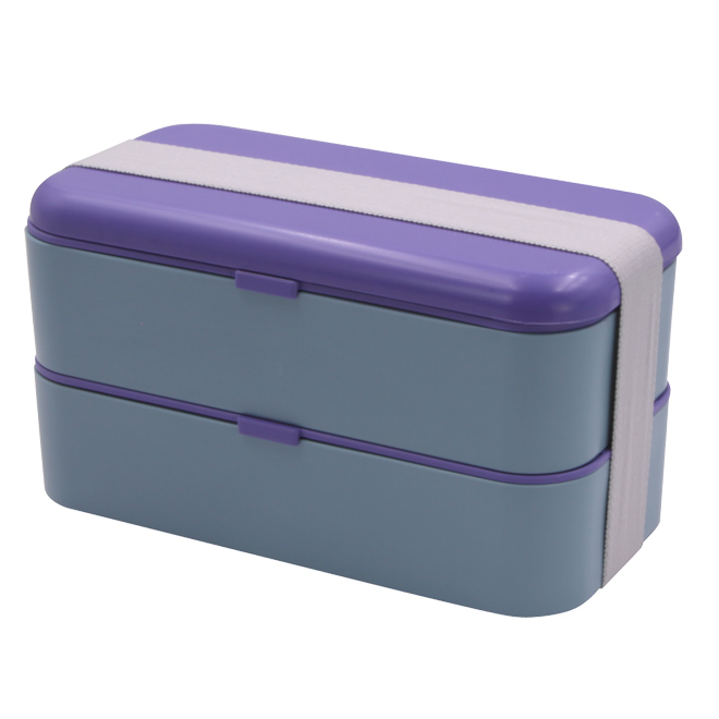 PLA material double layer lunch box5