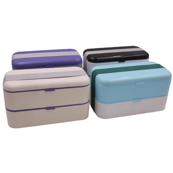 PLA material double layer lunch box