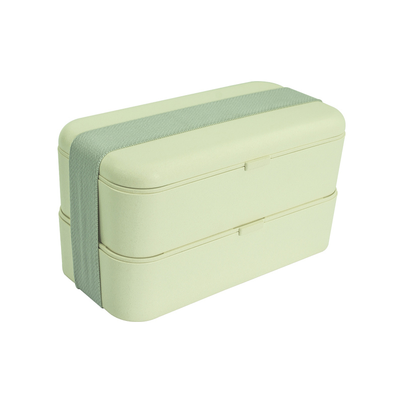 double-layer bamboo fiber lunch box2
