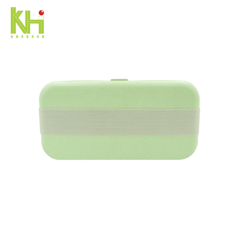 Biodegradable double-layer lunch box3