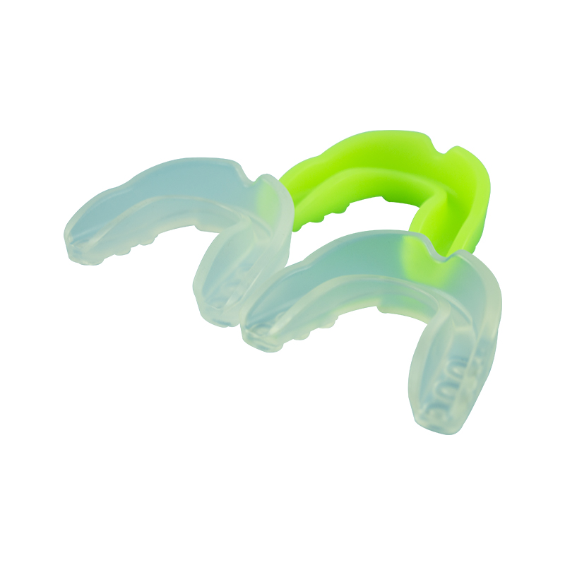 Solid color rugby sports mouth guard