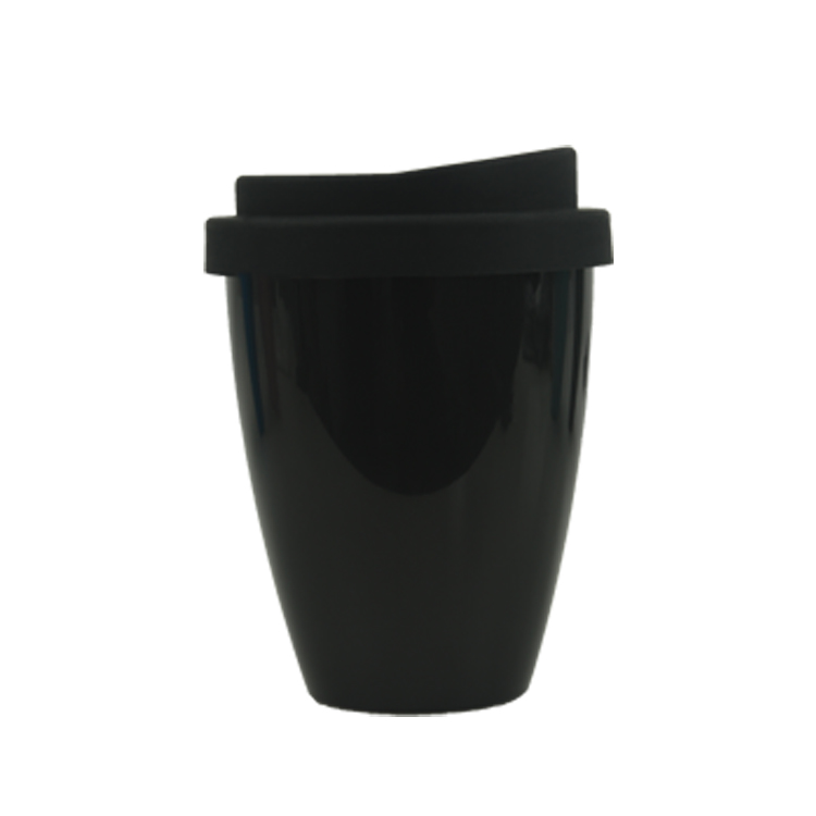 KHB04011-Double layer 350ml PLA silica gel cup with round mouth cover4
