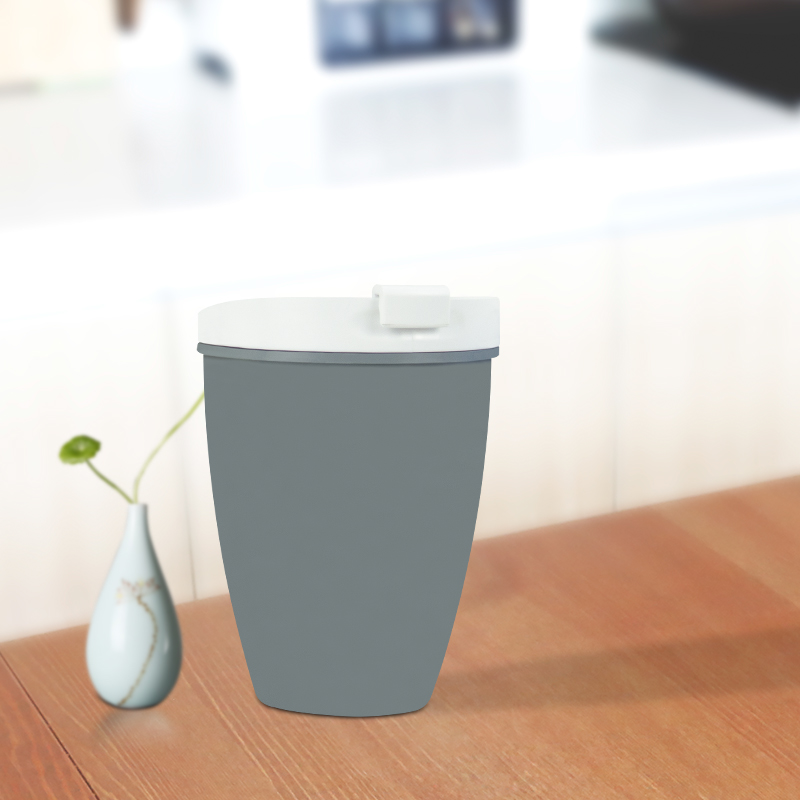 KHB04007—350 ml double layer PLA coffee cup with lid3