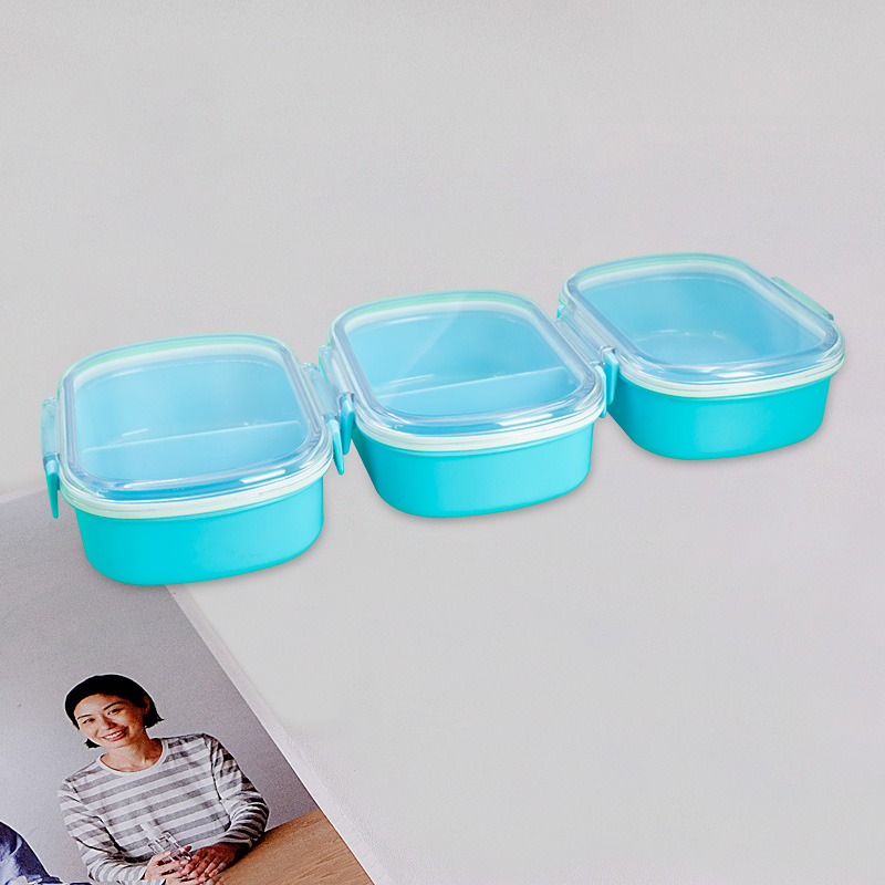 KHF011001-PP material button children's lunch box with transparent lid8