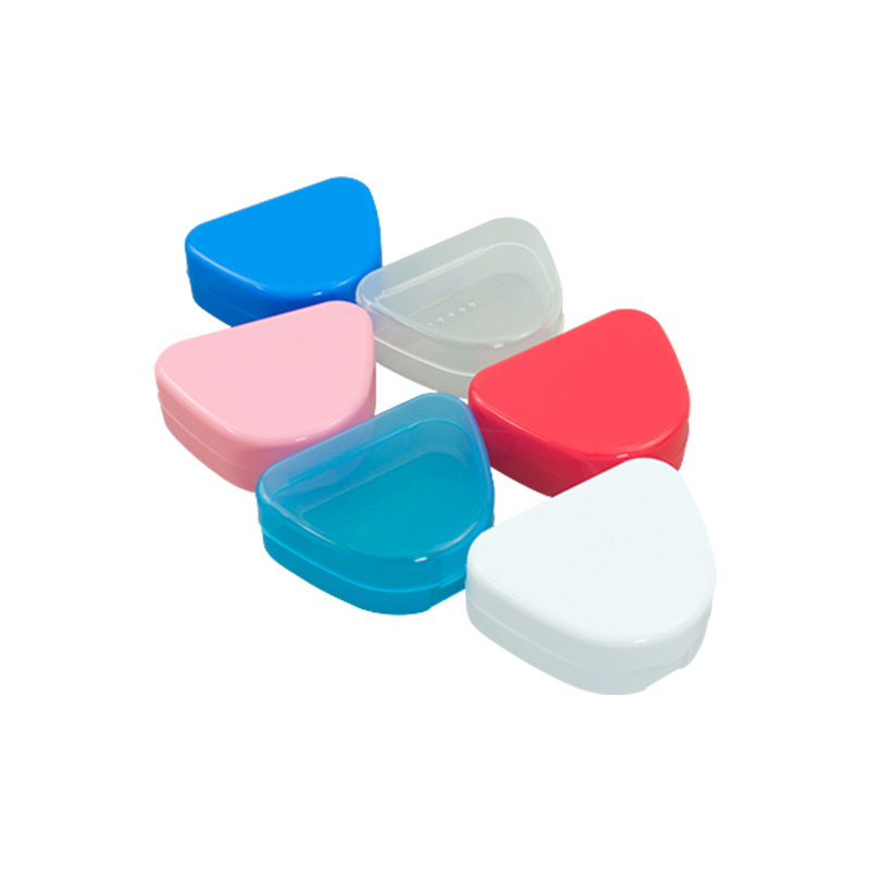 KHQ01001-alfa Eco-friendly PP plastic small objects storage box mouth guard 