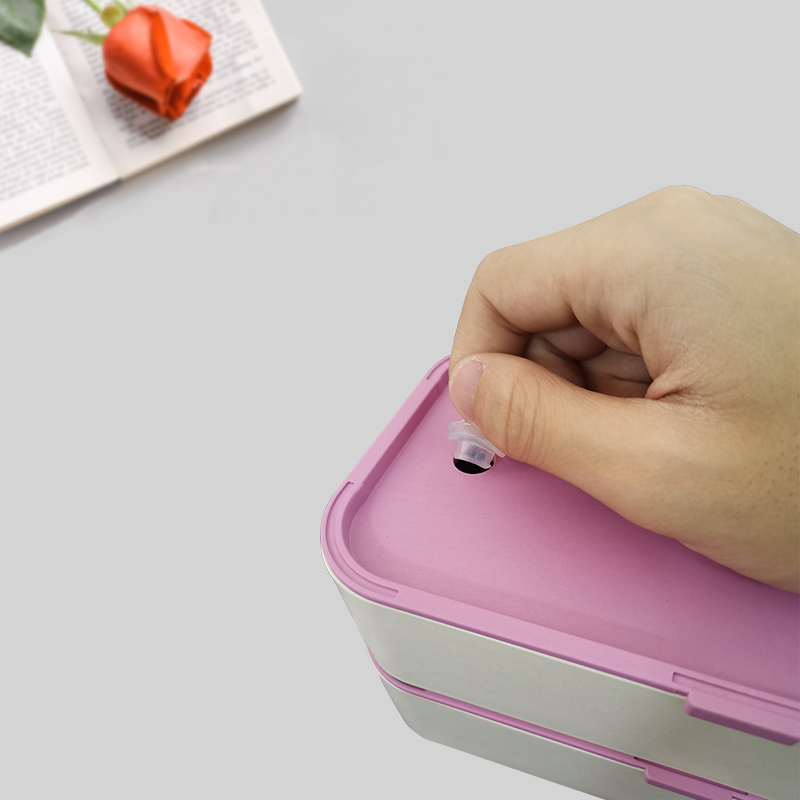 KHF031002 Eco-friendly reusable,reclyable,degradableBamboo fiber bento box4