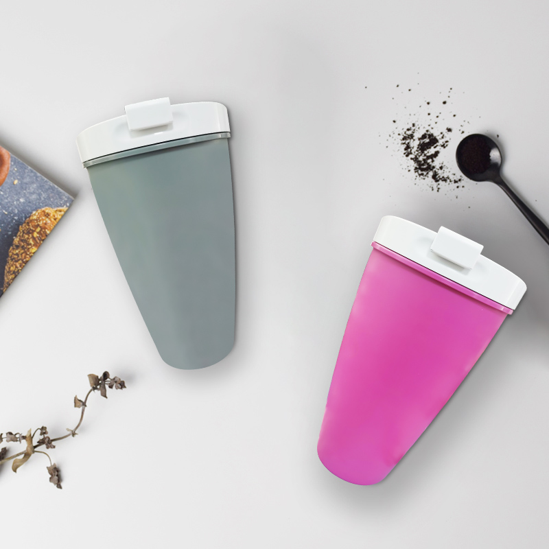 KHB04009-400 ml double PLA coffee cup with lid4