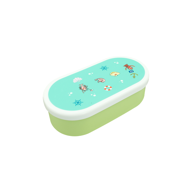 KHF011008-Oval PP plastic lunchbox for children2