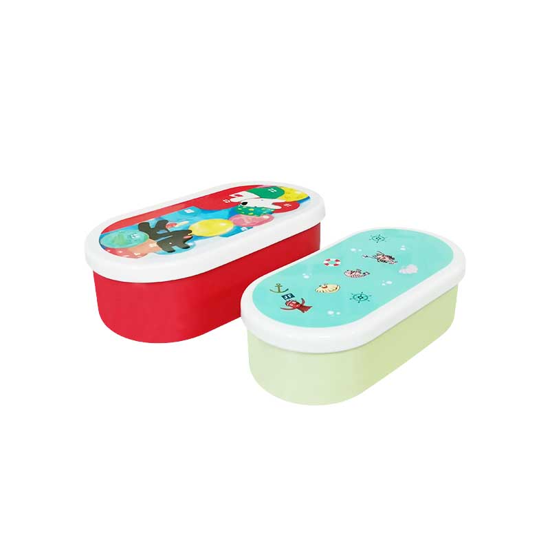 KHF011008-Oval PP plastic lunchbox for children3