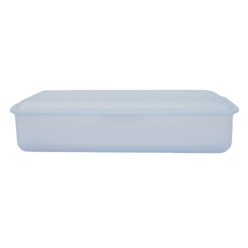 KHF011002-PP plastic single layer matte surface bento box8
