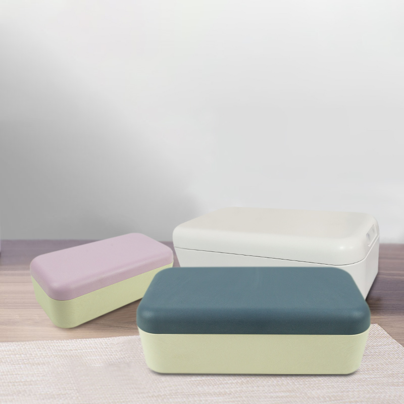 KHF03100—bamboo fiber sibgle layer selaed lunch box3