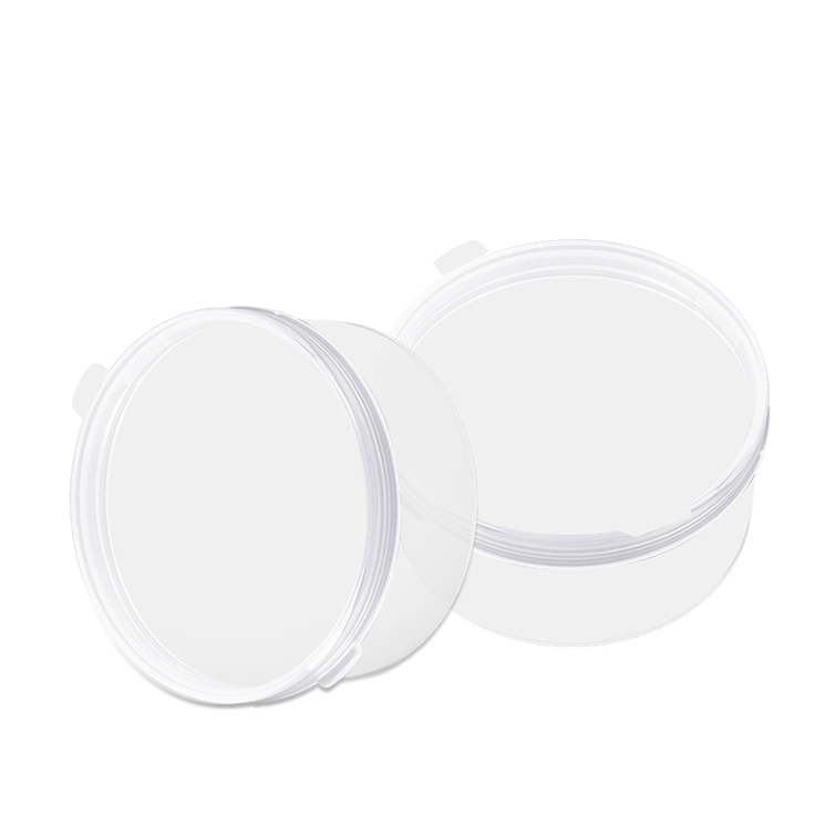 KHQ09003—PP transparent round chewie box