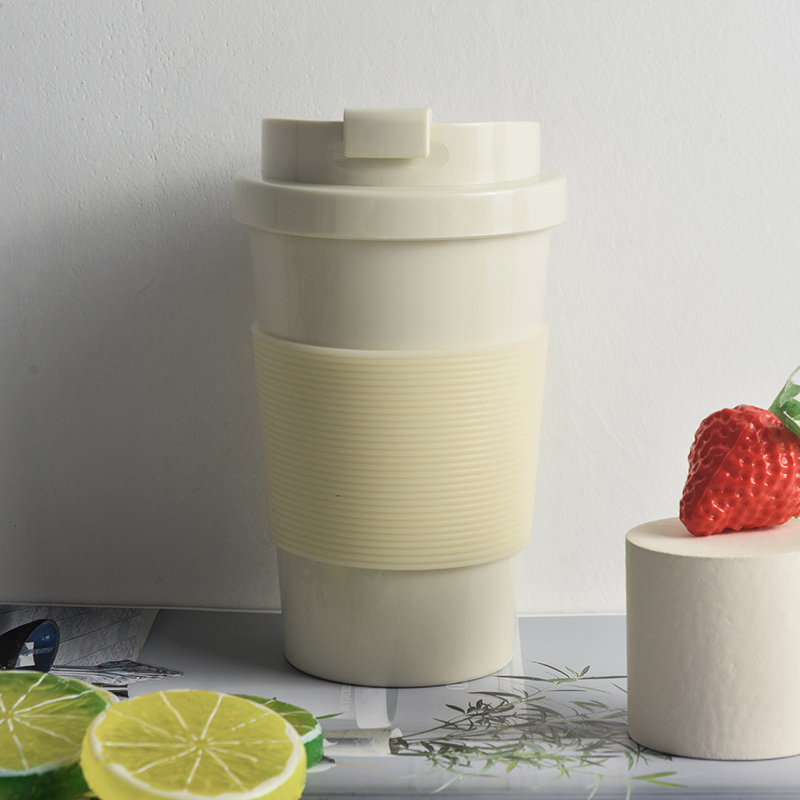 KHB04013-Buckle PLA 420ml Coffee Cup 6