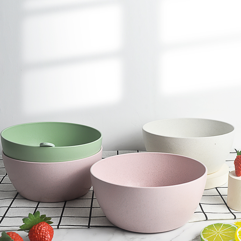 2021 New Wheat Straw Salad Bowl 3