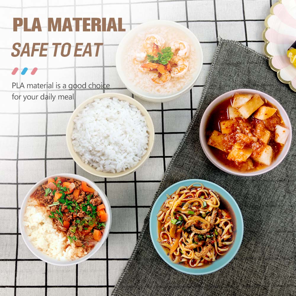 New biodegradable kids reusable PLA bowl4