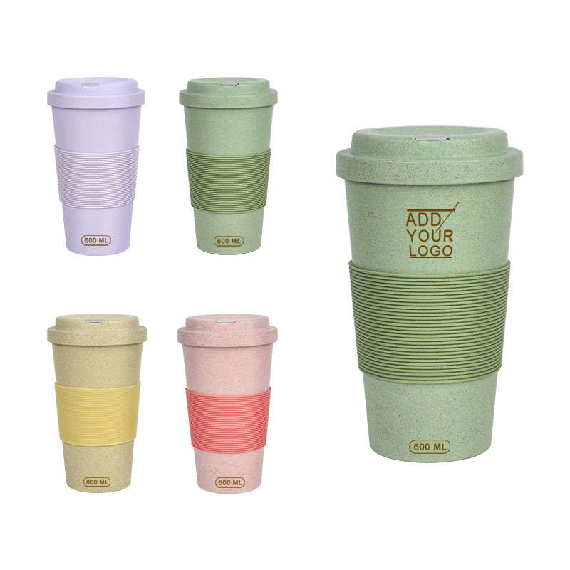 20 Oz biodegradable wheat straw cup2