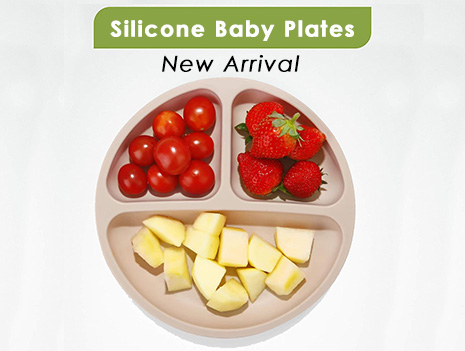 Silicone Baby Toddler Plates