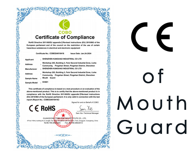 CE of KangHao Mouth Guard