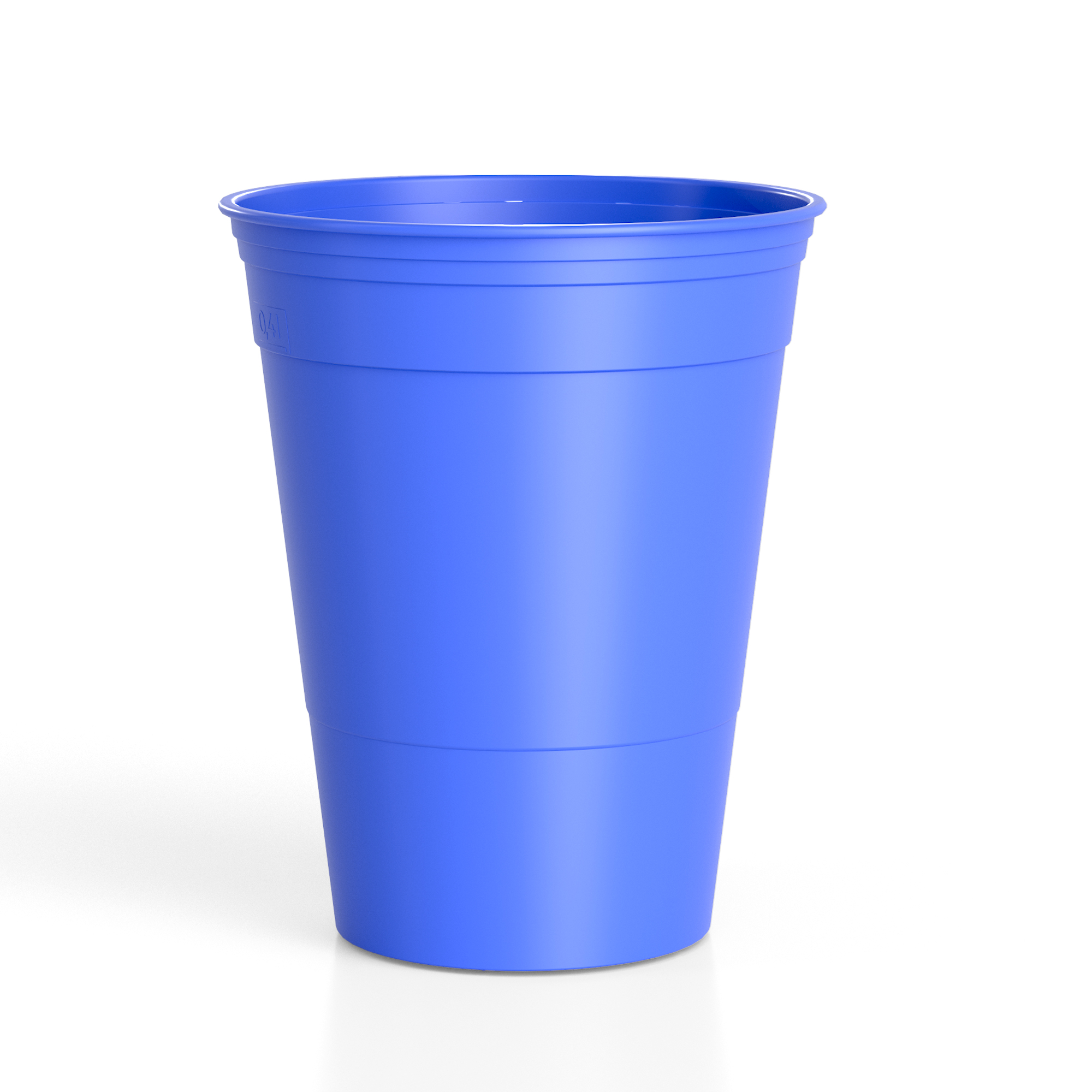 New reusable recycle plastic 16 oz beern pong cups4