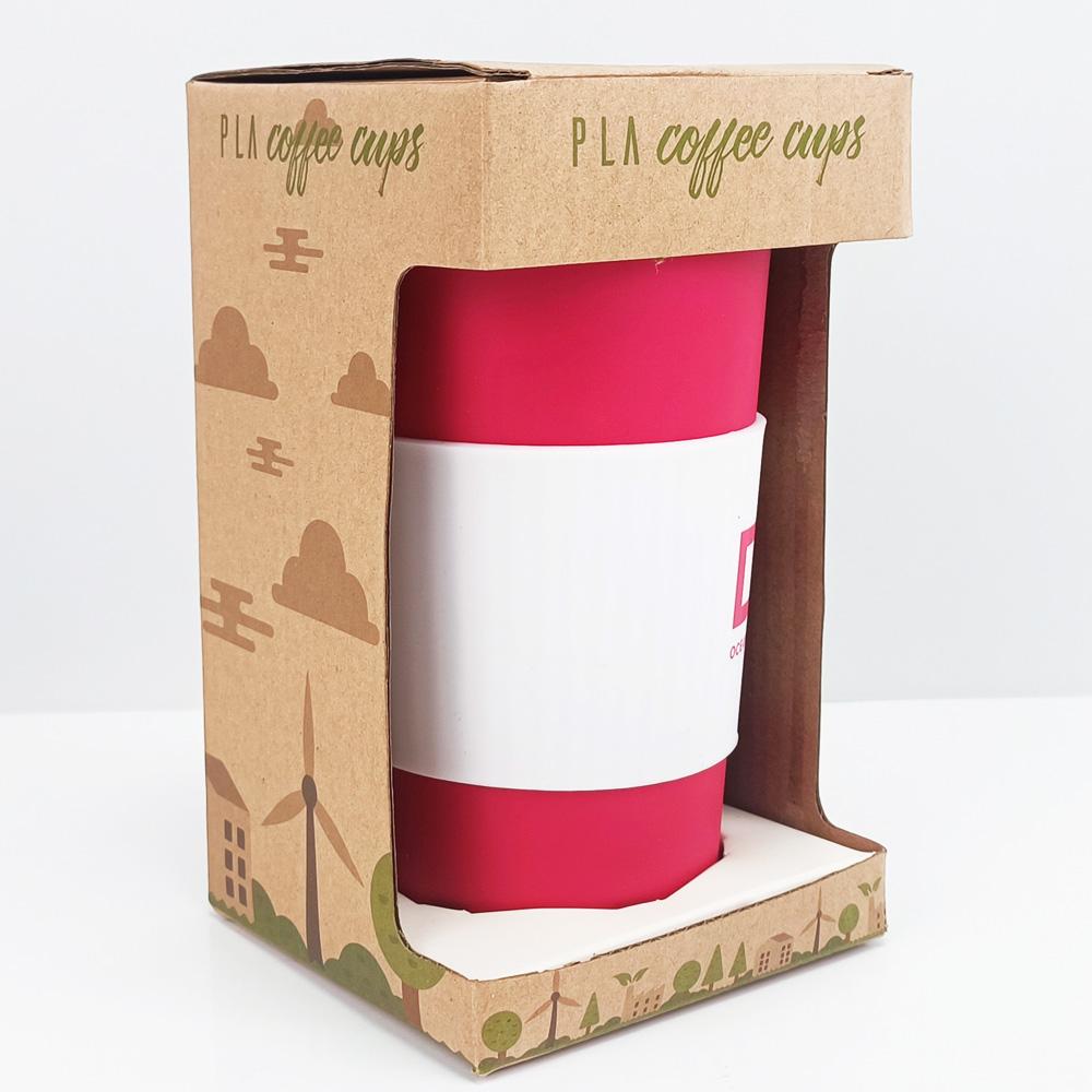 PLA cup Eco green box