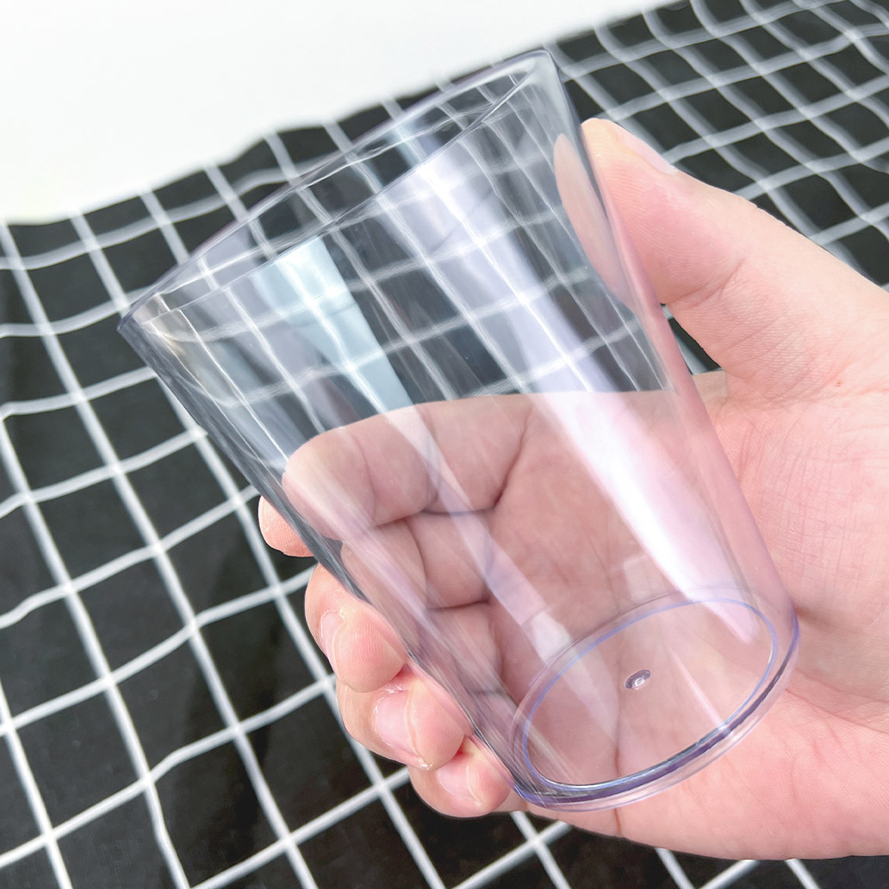 Modern New 9 oz High transparent AS cup2