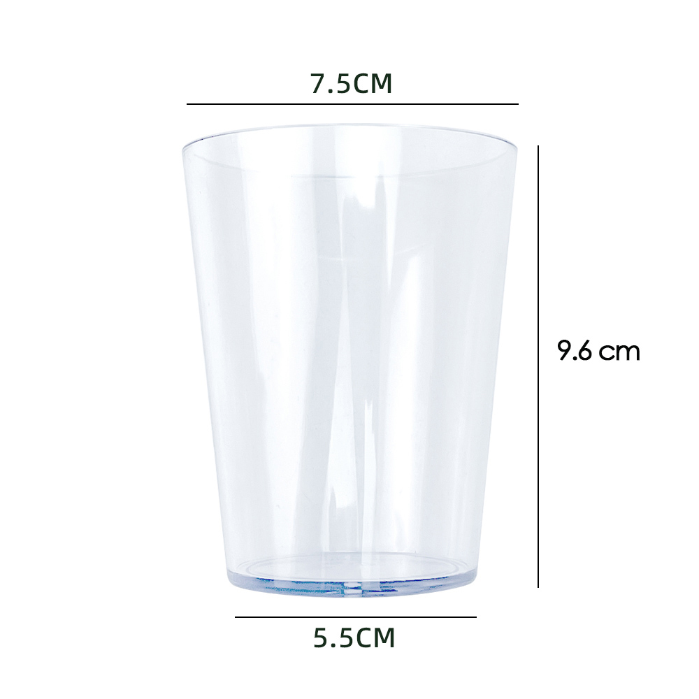 Modern New 9 oz High transparent AS cup3
