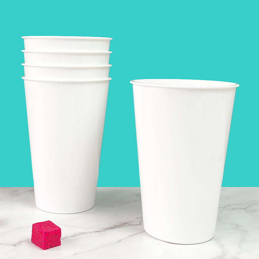 New 500ml rolled edge Plastic tumbler cup2
