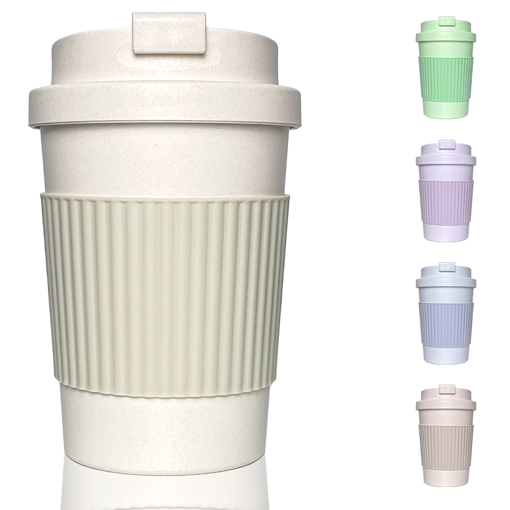 350 ml patent buckle style bamboo fiber cup
