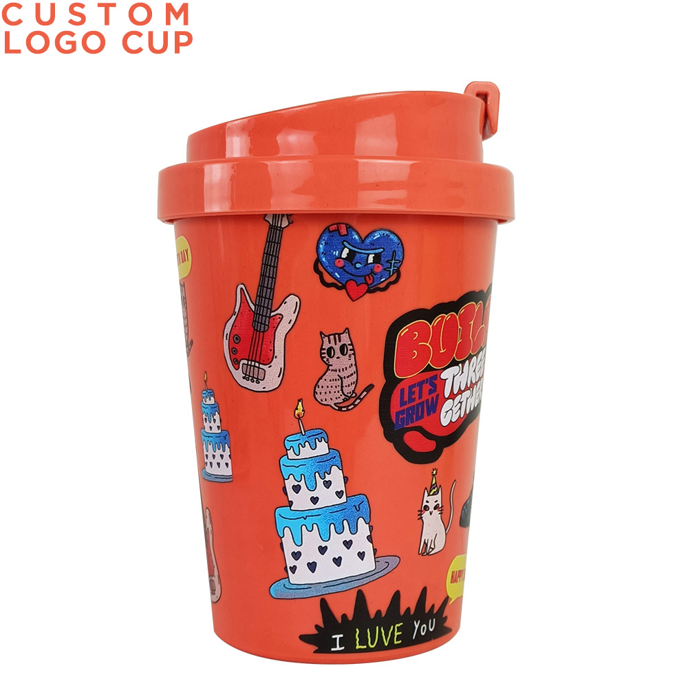 350 ml patent buckle style bamboo fiber cup7