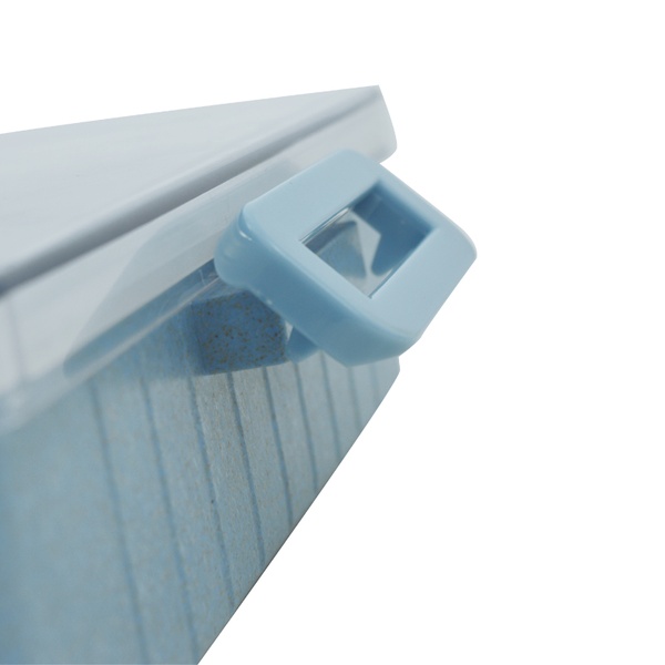 KHF031001—Bamboo fiber single layer square sealed lunch box3