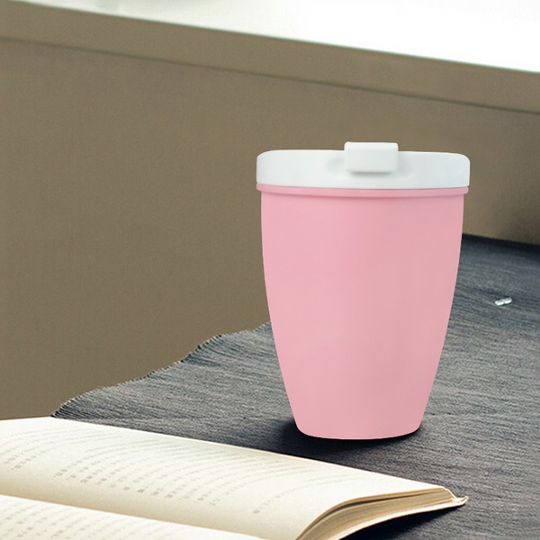 KHB04007—350 ml double layer PLA coffee cup with lid4