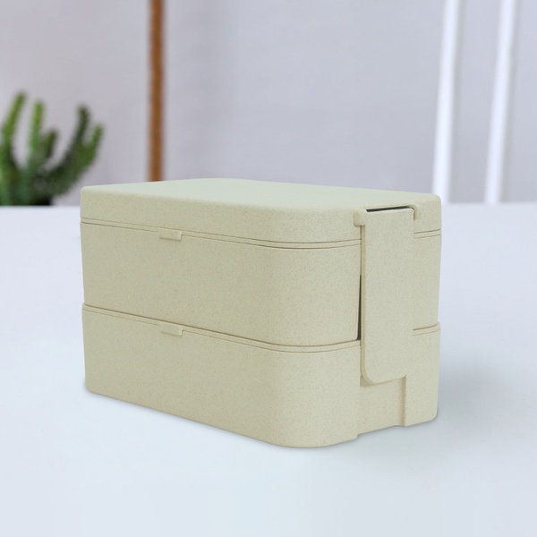 KHF022010—double layer patented hidden button straw lunch box5