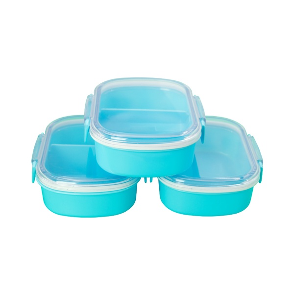 KHF011001-PP material button children's lunch box with transparent lid5