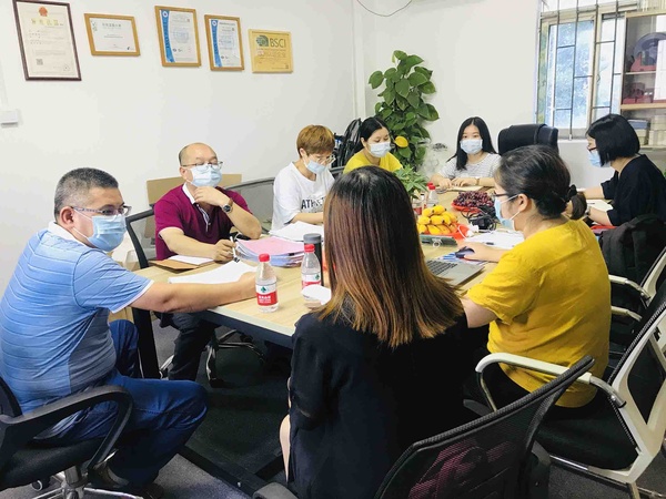  On-site review of 2020 quality system certification factory
