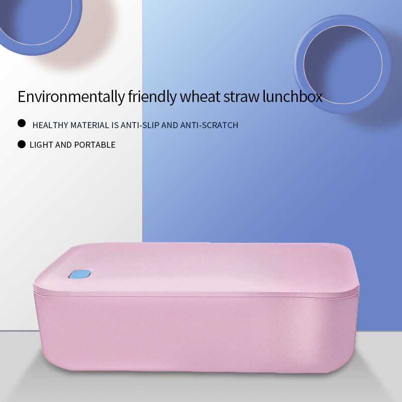 KHF021005-Single layer divided straw lunch box4