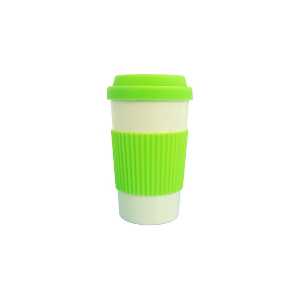 KHB04005-350 ml PLA silica gel cup with round mouth cover7