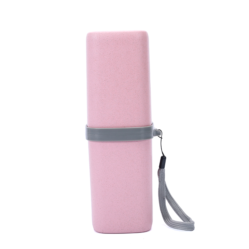 KHB02009—秸秆材料旅行牙刷杯