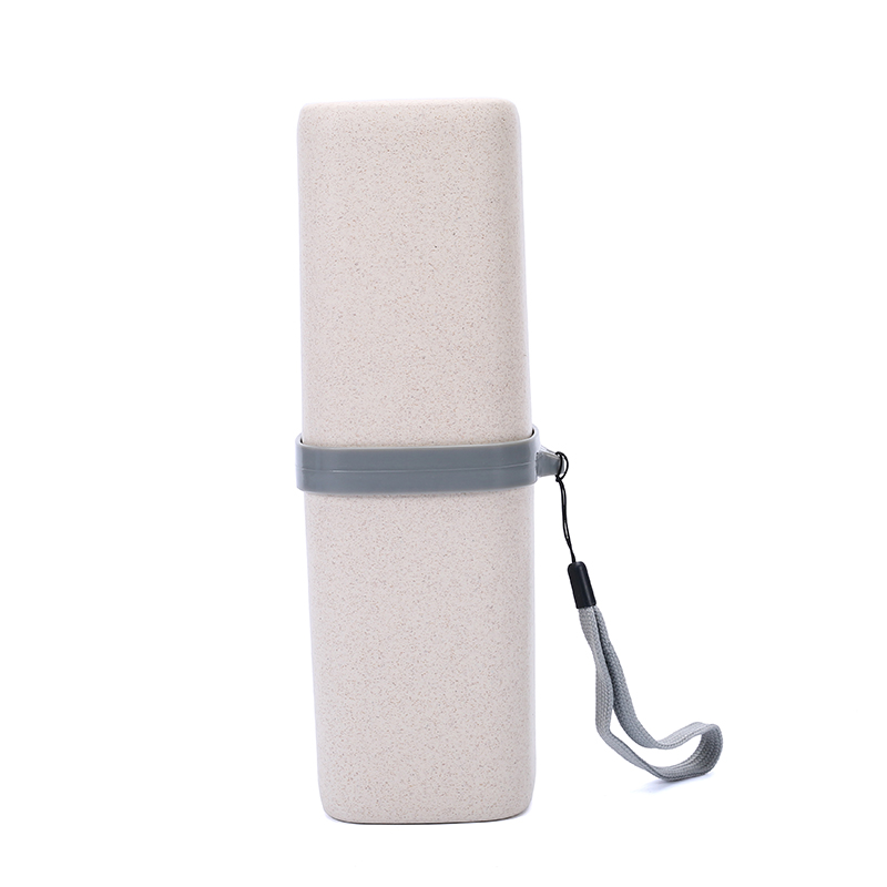 KHB02009—秸秆材料旅行牙刷杯