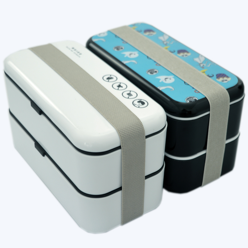 KHF012001—Double-layer strap PP lunch box4