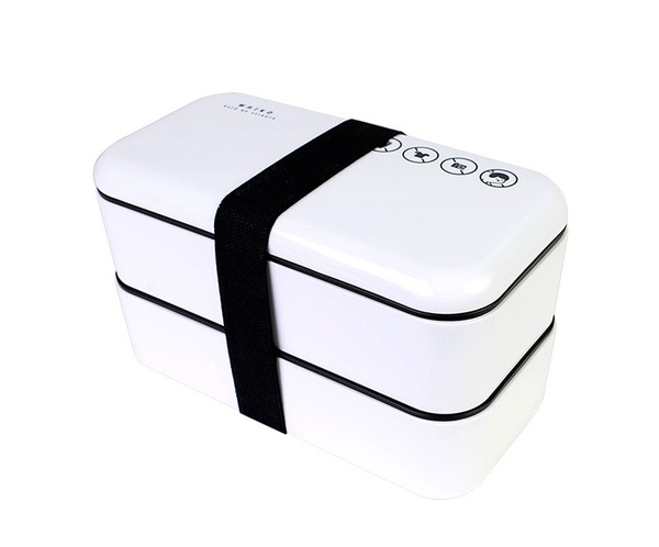 KHF012001—Double-layer strap PP lunch box7
