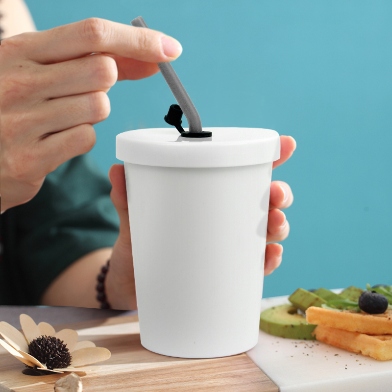 PLA可降解吸管杯