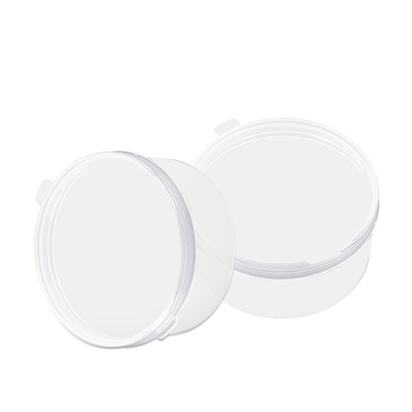 KHQ09003—PP transparent round chewie box