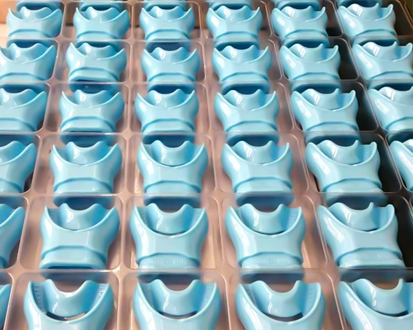 Customized diving braces are in production