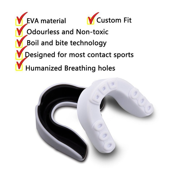 KHY06003-Child two-color Comfortable, soft, healthy and safe sports tooth guard,4