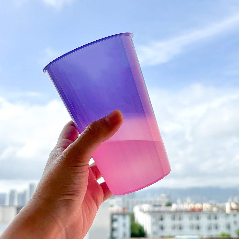 变色温变杯